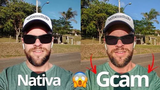 Gcam Brasil: APK v9.4 Última Versão para Download em Todos os Celulares Android 4 Câmera Android Stock vs Câmera Gcam