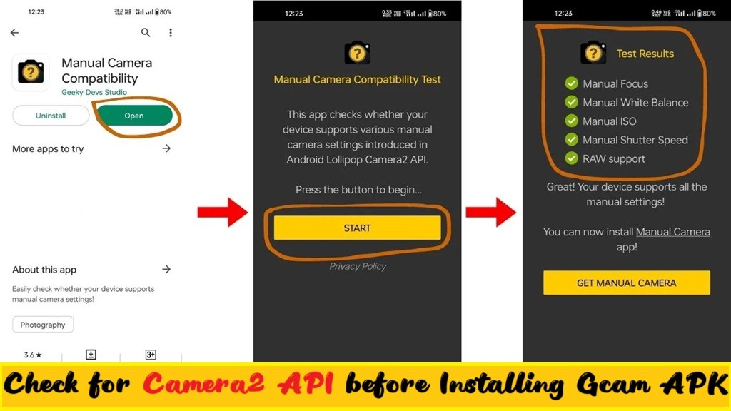 📸 Download GCam APK 9.4 for Android – Capture Stunning DSLR-Like Photos on Any Phone! 3 Check for Camera2 API before Installing Gcam APK