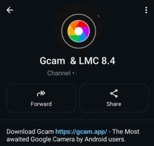 Gcam WhatsApp Channel Join